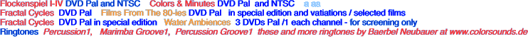 Flockenspiel I-IV DVD Pal and