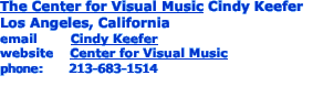 The Center for Visual Music